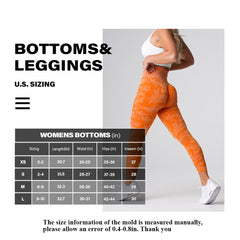Camo Seamless Workout Leggings Butt Lift Yoga Pants Women Stretch Fitness