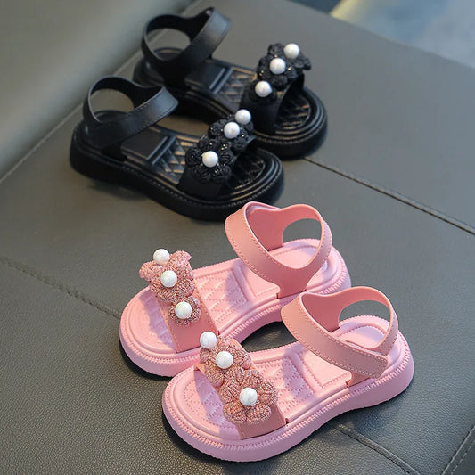 Summer Girls Sandals Kids From 2-9 Years Princess Shoes Casual School Kids Shoe