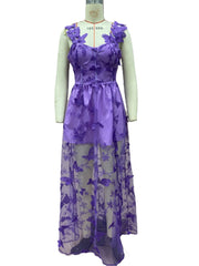 Formal attire Dresses: Prom Evening Holiday Dress Women Formal Occasions 3D Flower