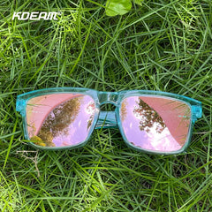 Sunglasses Polarized Flash With Stylish Mirrored Pink Sun Glasses
