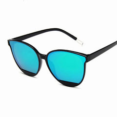 Sunglasses Women Vintage Metal Mirror Classic Vintage Sun Glasses Female