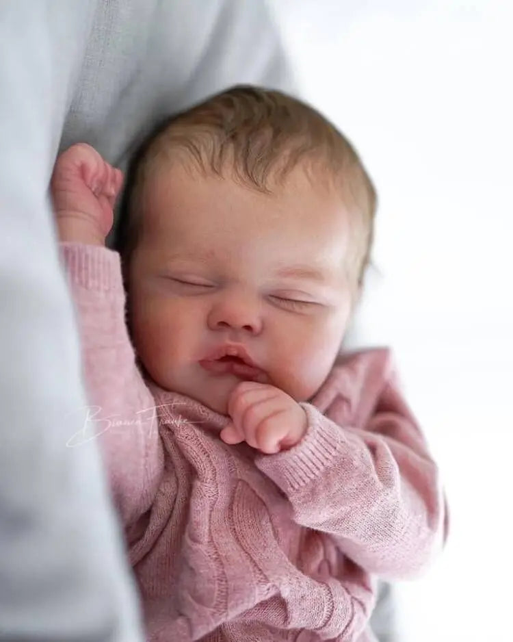 NPK 19inch Reborn Baby Doll kit Quinbee Unpainted Kit With cloth body DIY parts