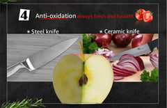 Ceramic Knives Kitchen Knives 3 4 5 6 inch Zirconia White Blade Multi-Color Cooking