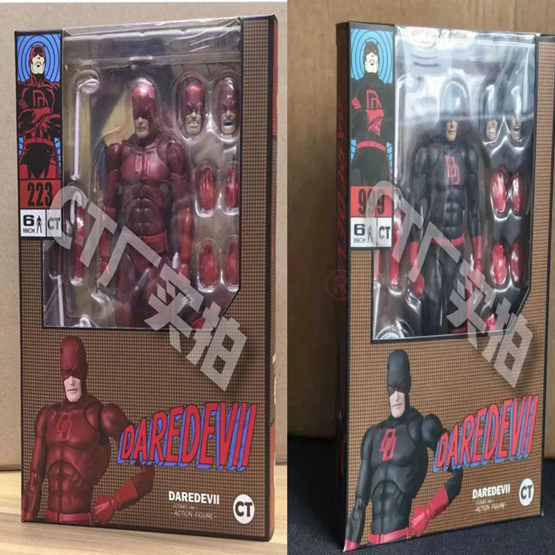 New Ct Toys Daredevil Mafex 223 Figure Shf Daredevil Comic Action Figure Pvc Figurine Statue Model Colletion Toy Hoilday Gifts