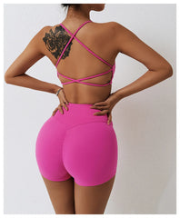 Seamless Yoga Set Workout Sportswear Gym Clothing 2Pcs Sport Sets Women