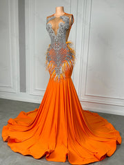 Homecoming Dresses: Prom Dress Silver Beaded Rhinestone Prom Gala Gowns