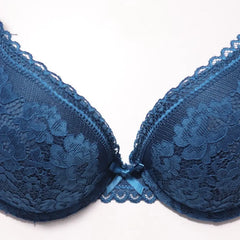 Small Chest Size Women Bra Thin Cup Mold Soft Cotton Brassiere Hollow Out Lace