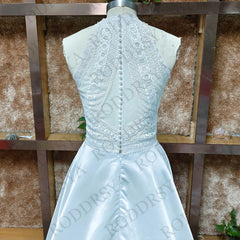 White Bridesmaid Dresses: Wedding Dress For Women A-line Boho Lace Detachable