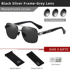Sunglasses Men Women Polarized Driving Sun Glasses Chameleon