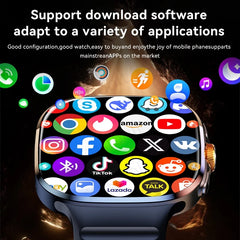 M99 Smartwatch 5G With 2.4inch Amoled Screen 900W Rotating Camera WIFI GPS Position Compass NFC Bluetooth 1024GB Smart Watch