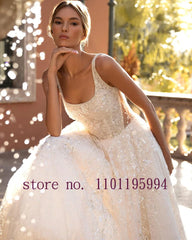 White Bridesmaid Dresses: Crystal Sequins Shiny 2 Pieces Wedding Dresses