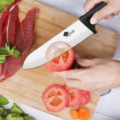 Ceramic Knife Set of Kitchen Knives 3 4 5 6 Inch Sharp Serrated Bread Chef Utility