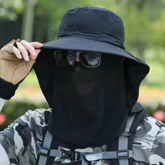 Sun Hats UV Protection Outdoor Hunting Fishing Cap for Men Women Hiking Camping