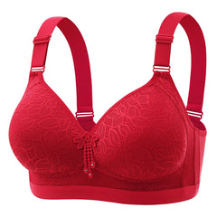 Adjustable Brassiere Thin Section Without Steel Ring Bra Large Breasts