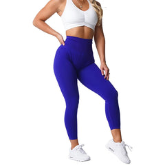 Leggings Women Soft Workout Tights Fitness Outfits Yoga Pants High Waisted Gym Wear