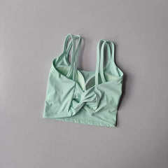 Women's Sports Bras Fitness Top, Sexy Lingerie, Push Up Fixed Pad, Yoga Bra