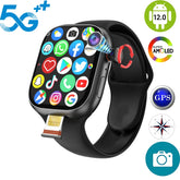 NEW Arrival S11 Plus Smartwatch 5G Sim Card Android 12.0 With 512GB Rom 190° Rotating Camera GPS WIFI 2.29'' Amoled Smart Watch