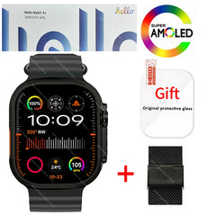 Smartwatch 2026 Original Hello Watch 5 Plus ULTRA3 49mm HD AMOLED 4G ROM NFC DeepSeek GPS Compass Bluetooth Call Clock Men Women