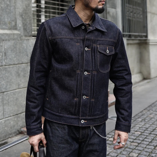 Saucezhan Jeans Jacket Men Denim Jacket Jacket Men Jackets