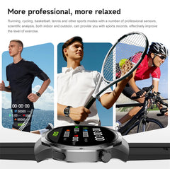For Huawei Watch GT5 Pro Smart Watch 1.53 Inch HD AMOLED Screen NFC GPS Tracker Bluetooth Call Health Monitoring Watch Men Women