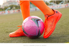 Men's Soccer Shoes Kids Children Low Top Futsal Society Training Football Boots