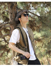 60-65cm Xxl Big Head Hat Men Summer Outdoor Jungle Fisherman Cap Lightweight