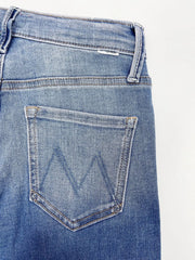 Women Stretch straight denim pants fashion casual ankle-length jeans