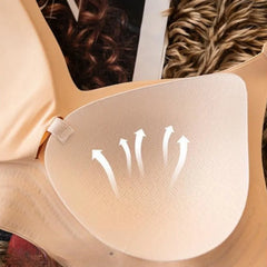 Seamless Bra Women Comfort Padded Bras Wireless Glossy Underwear
