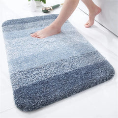 Bath Mat U-Shaped Extra Soft Bathroom Rug Absorbent Bathroom Carpet