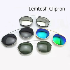 Sunglasses Clip-on Men Woman Luxury Brand Vintage Goggles
