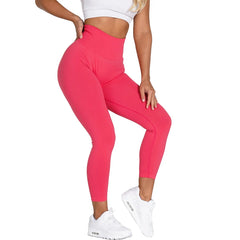 Leggings Women Soft Workout Tights Fitness Outfits Yoga Pants High Waisted Gym Wear