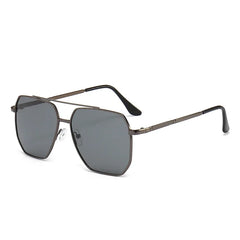 Men's Sunglasses Polarized Metal Classic Square Frame Driving Anti Glare