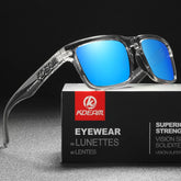 Sunglasses for Men Transparent Gray Frame Fashion Unisex Outdoor