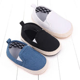 Baby Soft Shoes Toddler First Walking Shoes Slip-on Spring and Autumn Prewalking Shoes