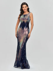 Homecoming Dresses: Evening Party Dress Shinning Sequins Mermaid Prom Gowns