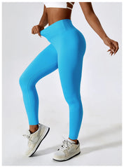 Sport Pants Tights Seamless Fitness Leggings Women Clothing High Waist Scrunch