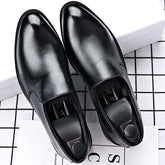 Dress shoes men formal leather for men's elevator classic mens designer luxury casual