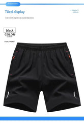 Sports Shorts Men Comfortable Elastic Waist Clothing Male