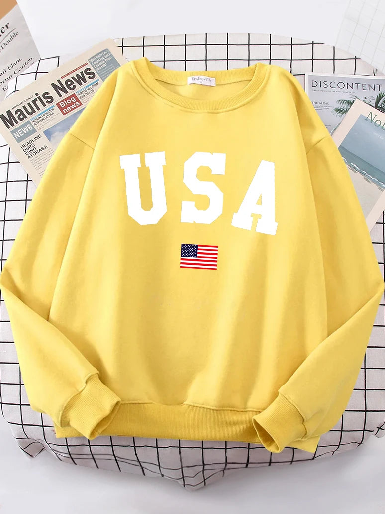 Street Hoody Women simple Oversize Sweatshirt Street All-match Clothing