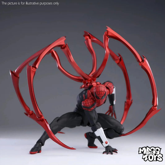 Hot Mess Toys Superior Spider Man Doctor Octopus Messtoys Peter Parker Spiderman Neighbor Anime Action Figure Gifts children's t