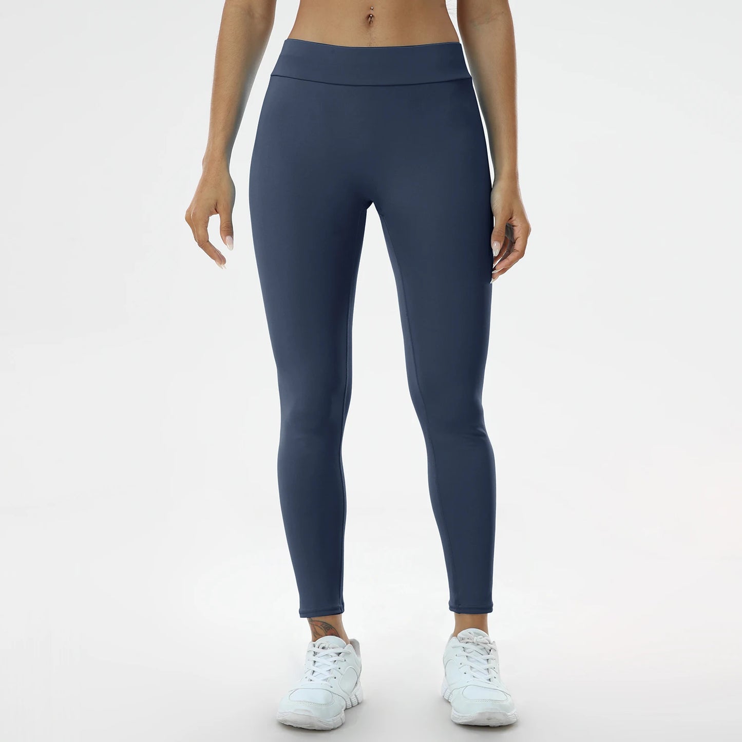 Back V -Waist Women Leggings Seamless Scrunch Fitness Pants High Waist