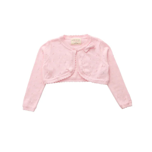 White Girls Cardigans Sweater Jacket Kids Girl Coat Outcoat Shawl Girls Clothing