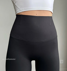 Spring Summer Thin Traceless Shark Leggings Women High Waist