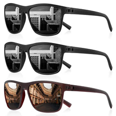 Polarized Sunglasses Men Women Retro Outdoor Sports Fishing Sun Glasses