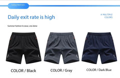 Sports Shorts Men Comfortable Elastic Waist Clothing Male