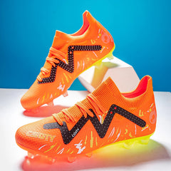 Men Soccer Shoes Football Boots Adult Anti-Slippery Futsal Cleats Sport