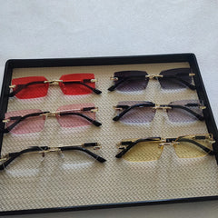 Sunglasses Trendy Small Square Sun Glasses For Female Outdoor Accessory