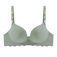 Bra Women Solid Push Up Lingerie Wire Free Bralette Female Intimates