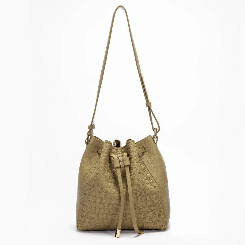 Women's Top Handbag Pink Drawstring Bucket Bag Graduation Gift