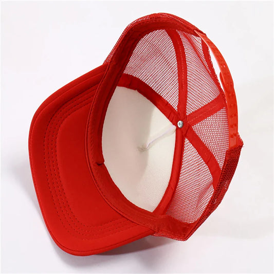 Custom Vintage Texaco Logo Baseball Cap Women Men Adjustable Trucker Hat Summer Sports Hats Mesh Visor Outdoor Snapback Caps